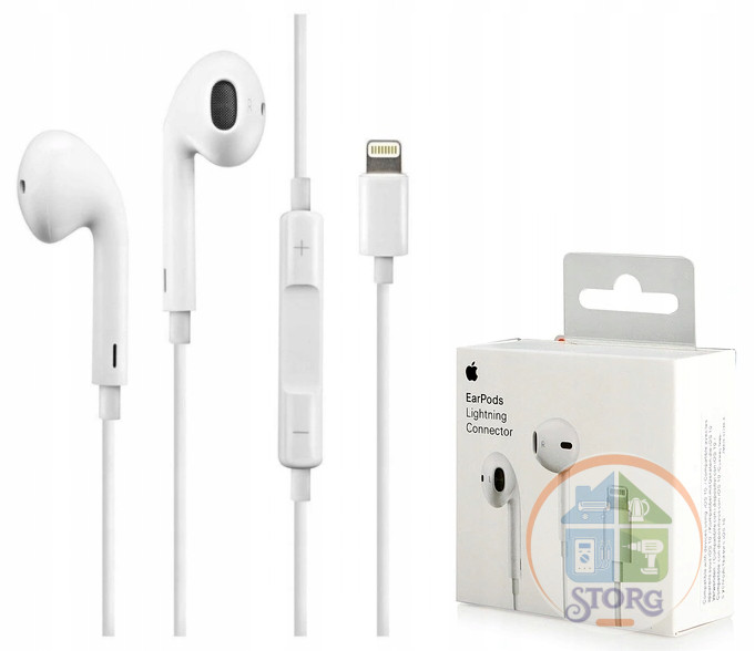 Внутриканальные наушники вкладыши iPhone Lightning Bluetooth pop-up (в упаковке)