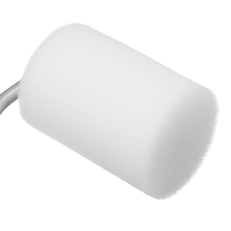 Валик Сибртех "ПОРОЛОН" с ручкой + 2 шубки, 65 мм, D - 42 мм, D ручки - 6 мм/