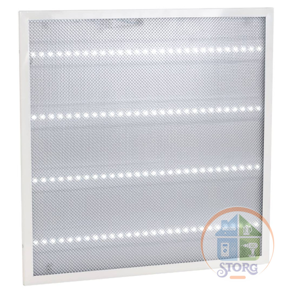 Панель Светильник LED GLANZEN RPD-0004-40-L, 595×595×45мм, 36Вт, 6500К, драйвер в комплекте