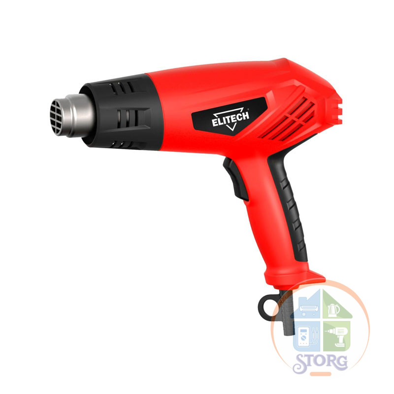 Фен технический ELITECH ТВ 180 (E2207.004.00) 202425, 1800Вт, 350/550 С,защита от перегрева