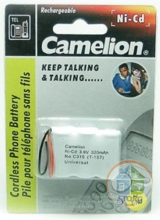 Аккумулятор для Р/ТЛФ Camelion  T104