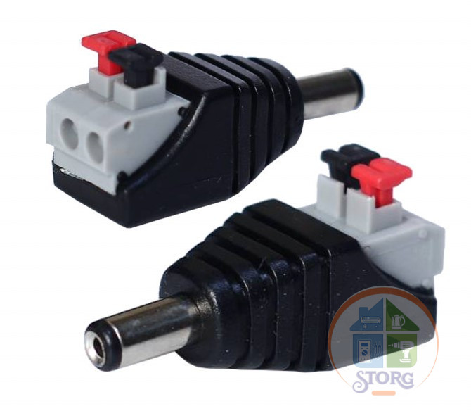 Разъем питания H152 (серая колодка 5.5x2.1-папа)  20pcs