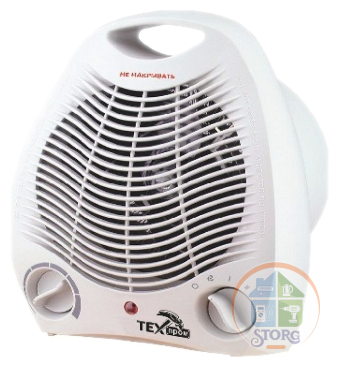 Тепловентилятор "ТЕХПРОМ" ТВС-1 (FH 03) 220/240V, мощность 1000/2000Вт / 20 м²