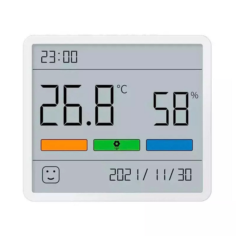 Метеостанция-Часы термоментр Xiaomi Duka Atuman Thermohygrometer Clock TH1 (white)