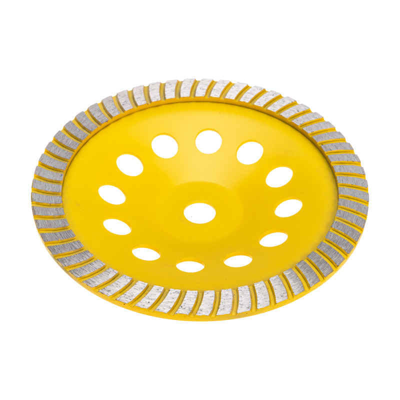 Чашка алмазная шлифовальная KRANZ Turbo, 230х22,2мм