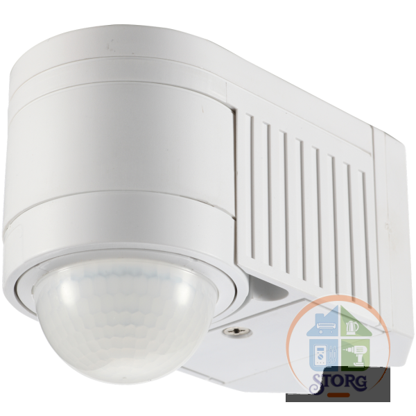 Датчик движения инфракрасный REV Ritter DD-6 3xdetector 360°, настенный/угловой, IP44, белый