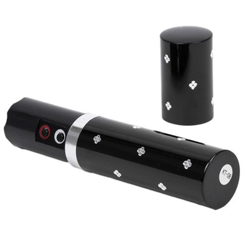 Фонарь ручной, электрошокер ИСКРА 1202 Black, 10х10х10см, Встроенный аккумулятор