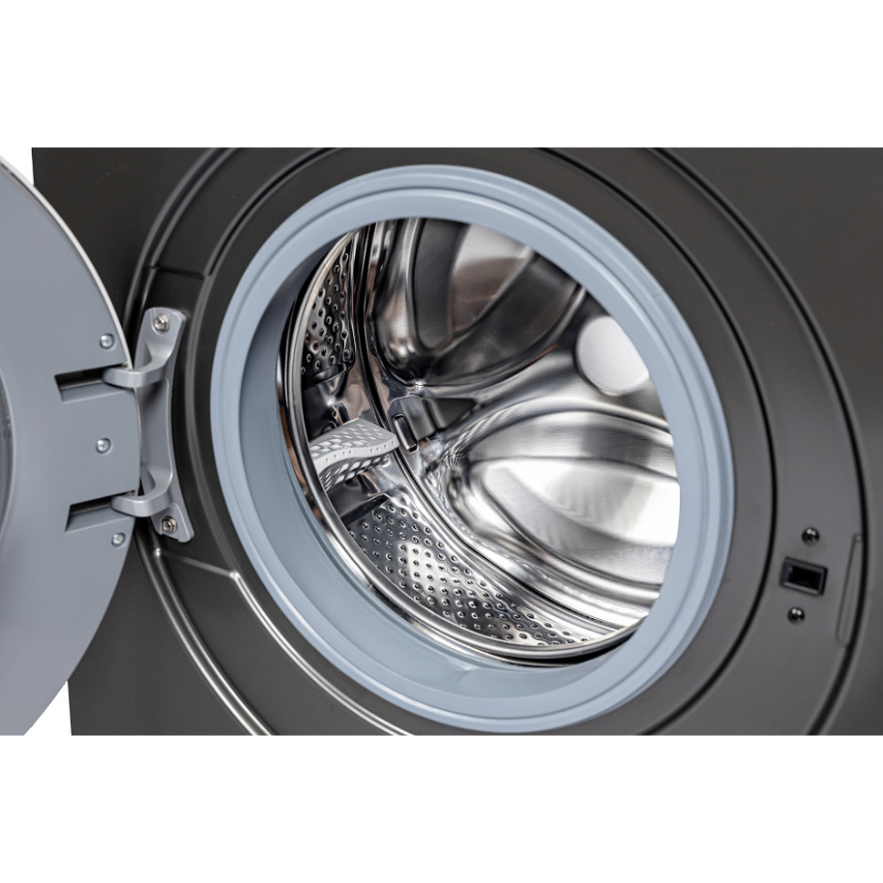 Стиральная машина Midea MF01712BS40/T, 7кг, 15прог., инверт.мотор, пар, 1200об/мин, 59,5х40х85см
