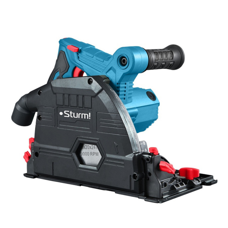 Пила циркулярная погружная Sturm! CS51165PS (ПРОФИ), 1400Вт, диск 165х20мм, 5000об/мин, кабель 4м