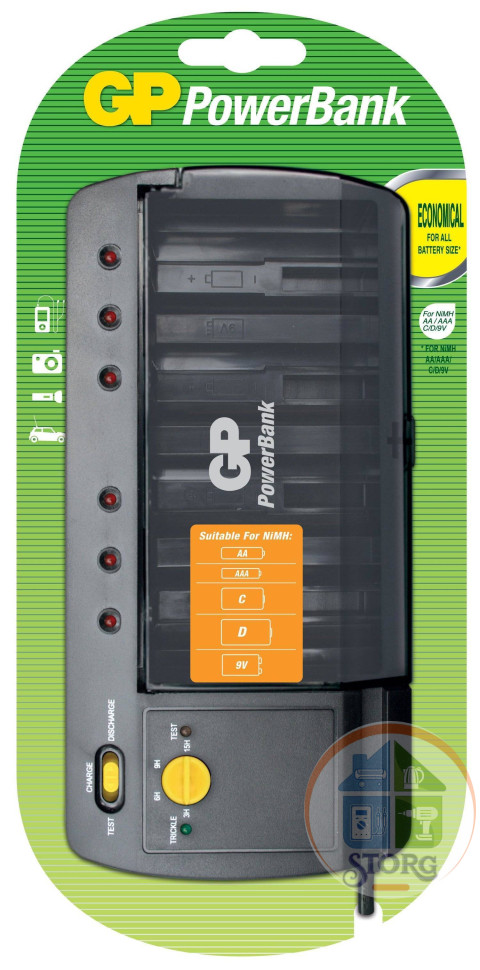 Зарядное устройство GP PB320GS-CR1 ОРИГИНАЛ