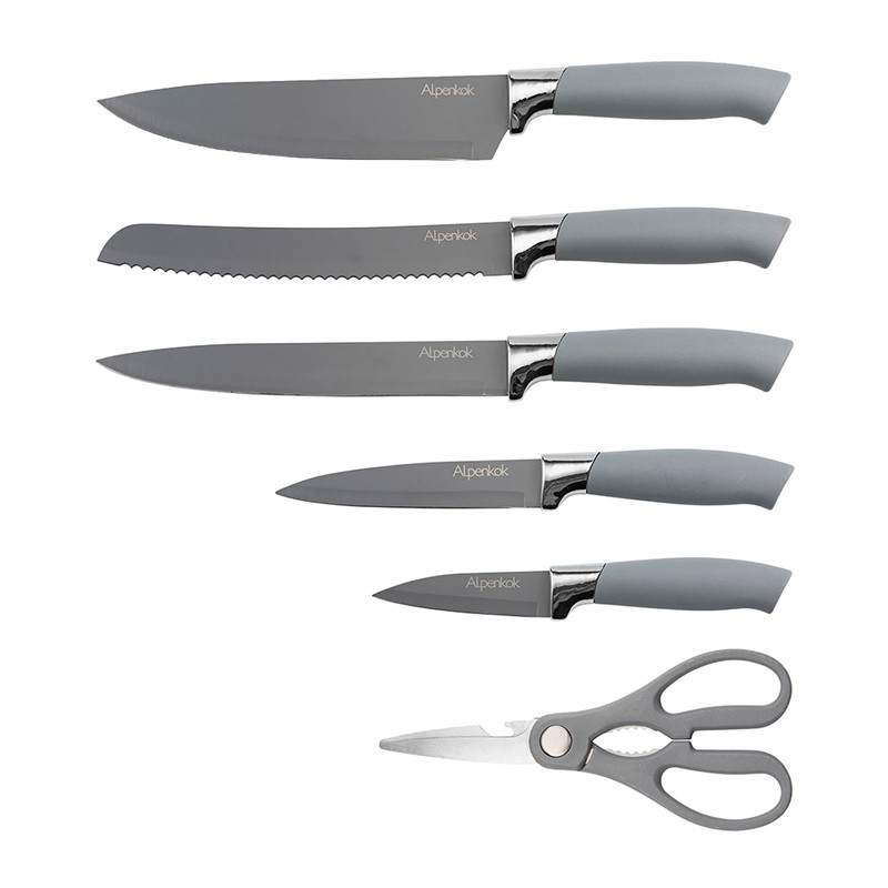 Набор кухонных ножей и аксессуаров ALPENKOK AK-2122 ,19 предметов