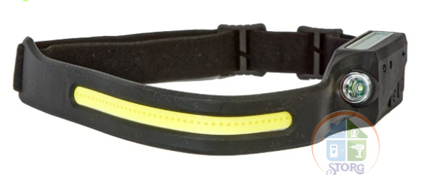 Фонарь налобный светодиодный аккумуляторный USB GLANZEN UFL-0650-8005