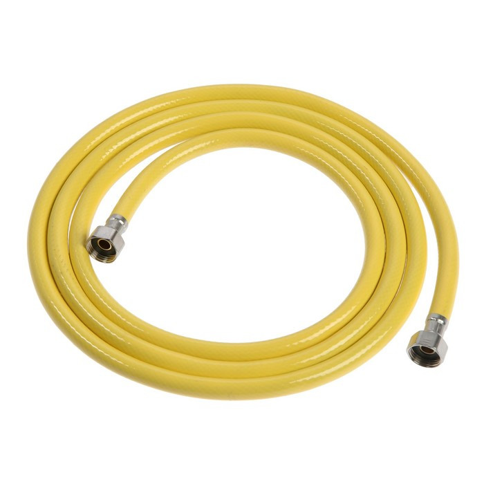 Подводка для газа ZEIN, ПВХ, внутренняя/внутренняя резьба 1/2", 250 см 7875836