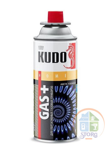 Газ всесезонный KUDO KU-H403 520 мл, до –20°C