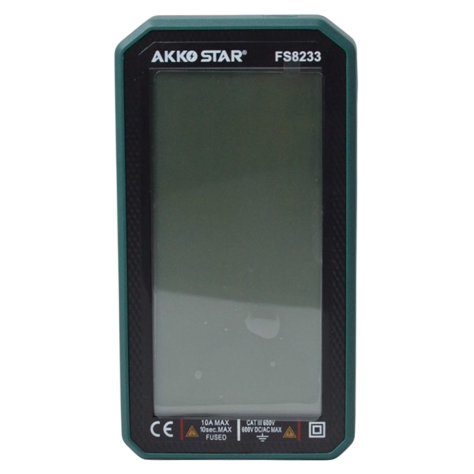 Мультиметр интеллектуальный цифровой AKKOSTAR DC/AC0.5-600V 20mA-10A