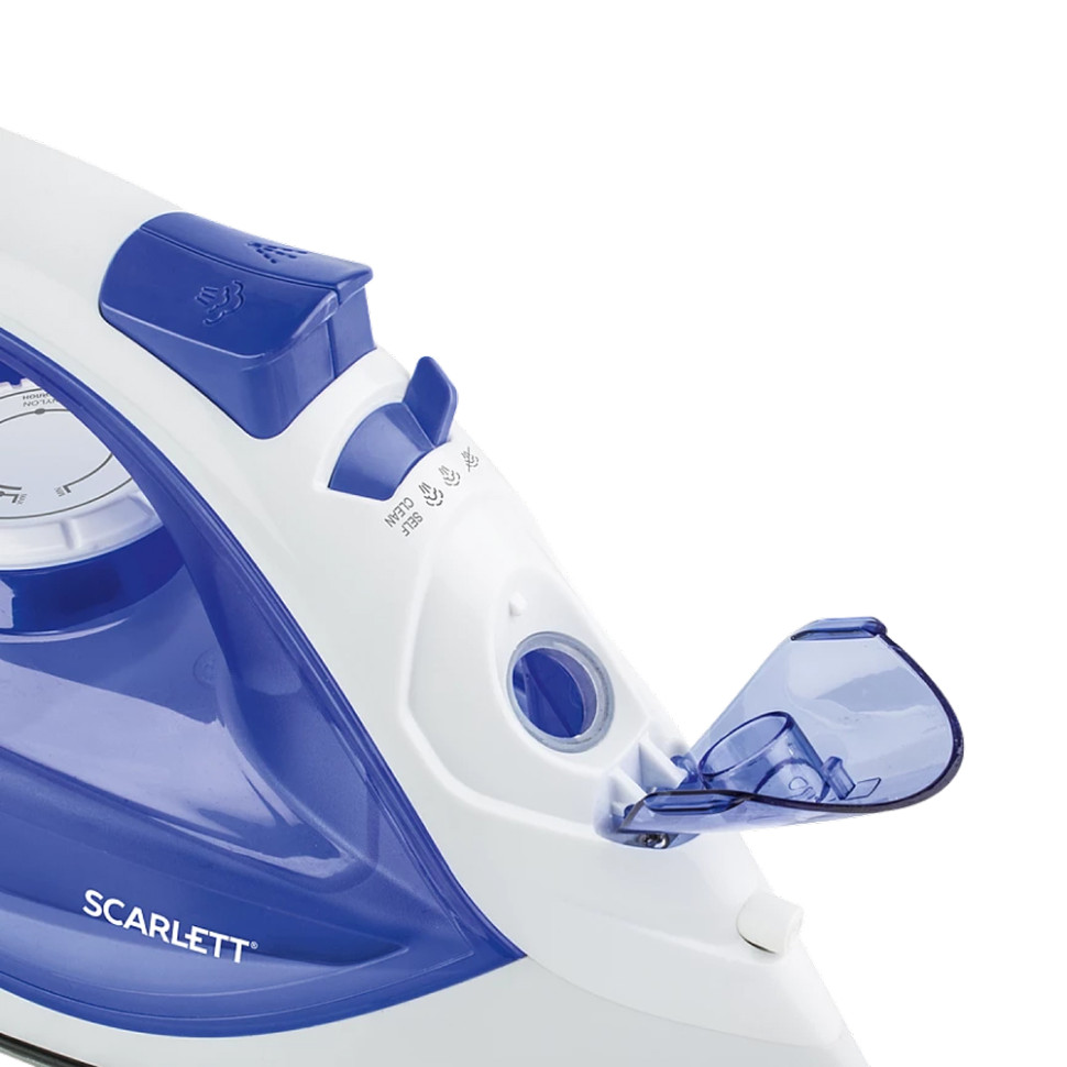 Утюг Scarlett SC-SI30K23 синий, 2200 Вт, 60 г/мин, 120 г/мин, 250 мл