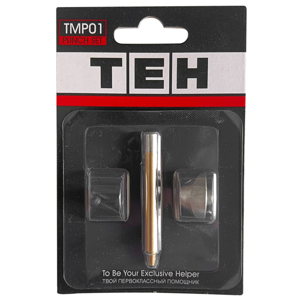 Пуансон и матрица для вырубных ножниц TEH TMP01, дл.57,5мм, диам.5мм, шир. 20.8мм Пуансон и матрица для вырубных ножниц TEH TMP01, дл.57,5мм, диам.5мм, шир. 20.8мм