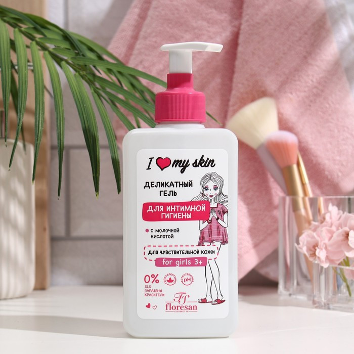 Деликатный гель для интимной гигиены Floresan, 250 мл 7915511 Деликатный гель для интимной гигиены Floresan, 250 мл 7915511