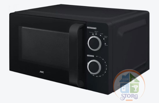 Микроволновая печь JVC JK-MW130M Черный; 20л; 700-1100Вт; Механическое упр.