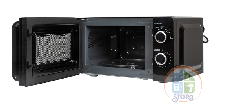 Микроволновая печь JVC JK-MW130M Черный; 20л; 700-1100Вт; Механическое упр.