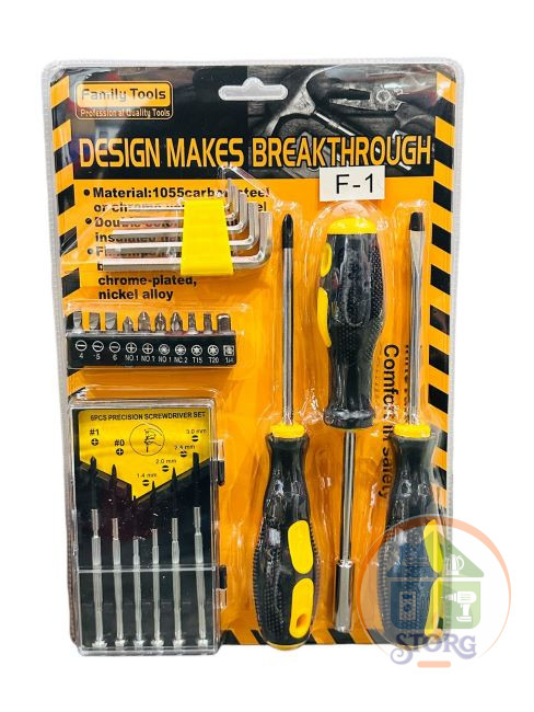 Набор ручных инструментов S-TORG Family Tools F1 Professional 24ps