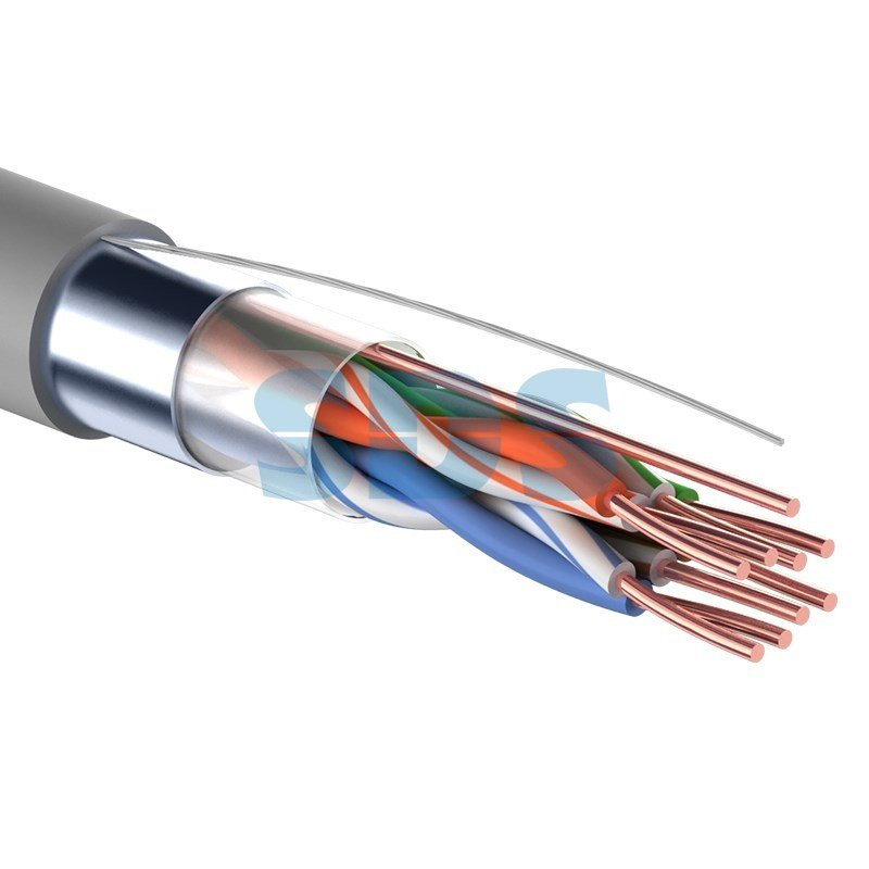 Кабель PROconnect FTP 4PR 24AWG CAT5e 305м (Экранированный,высокоочищенная бескислородная медь)