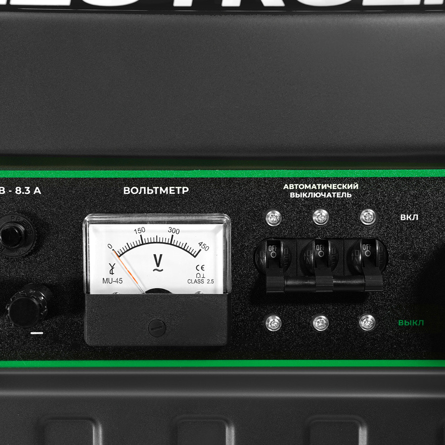 Генератор бензиновый ELECTROLITE 9000S/380, 7/8кВт, 3-х фазный, 4-х такт.,эл-стартер