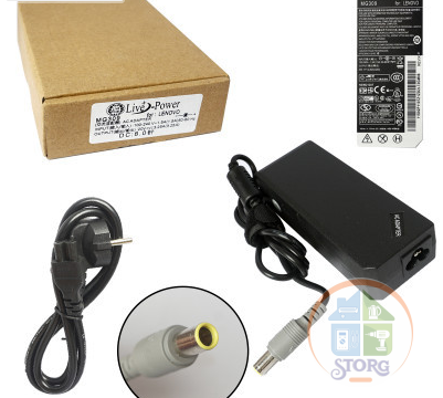 Блок питания для ноутбука Live-Power MG309  for LENOVO  20V/3.25A  8.0 (прямой-штекер)