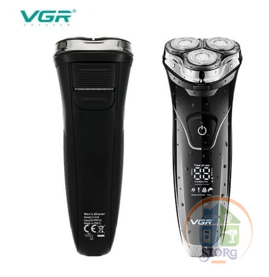 Электробритва VGR V-318 Professiona IPX6, 90мин